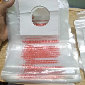 Túi dán hứng bụi hứng nước khoan rút lõi loại tốt bịch dán hứng bụi máy khoan dày chắc chắn