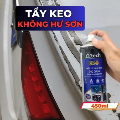 Otech BX-9 Goo Clean Car Exterior Sticker & Adhesive Remover Spray 450ml