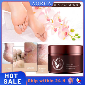 Horse Oil Foot Hand Cream Anti-Aging Moisturizing Horse  Whitening Repair PeelingCrack Heel Remover Oil Dry Skin Care