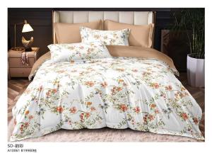 King Size Bedsheet 7 in 1 Flower & Abstract Modern Comforter Set | Luxury Bedding