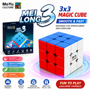 รูบิค 2x2 3x3 4x4 ลื่นหัวแตก สีขอบดำ สีพาสเทล ไร้ขอบ รูบิด ลูกบิด ลูบิก ของเล่นฝึกสมอง เกม Sengso Jiehui Rubik Cube