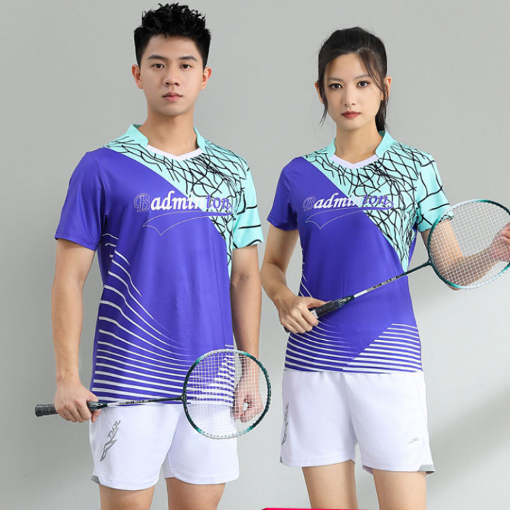 Women Tennis Shirt, Men Badminton T Shirt, Female Table Tennis Jerseys Gym  Clothes, Polyester Men Badminton Clothing Sportswear - AliExpress