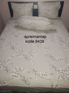 Sprei risleting ukuran 160 dan 180 sarung kasur bahan perca My Love