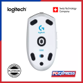 LOGITECH G304 WHITE LIGHTSPEED WIRELESS GAMING MOUSE. 