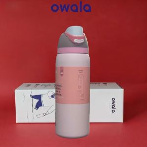 Penhao store OwalFreeSip SpBottle 24oz/32oz - Stainless Steel 24H Ice Retention & Straw