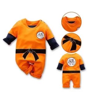 0-18 Months Anime Baby Rompers Newborn Cosplay Costume Infant Cotton Clothes Boys Girls Kids Outfit2026