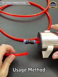 Air Column Bag Inflation Electric Pump Adjustable Inflate Pam Inflasi Beg Gelembung Udara 气柱袋充气泵