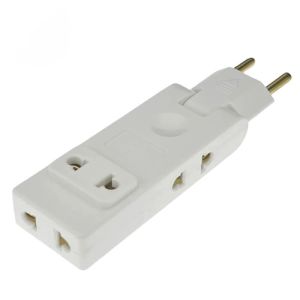 4 Trong 1 Ổ Cắm Tường Nối Dài EU Ổ Cắm Điện 180 Độ Cắm Adapter Du Lịch Aadapter Di Động Điện Chuyển Đổi VN-MOGEE
