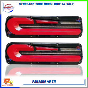 Lampu Led StopLamp Stop lamp Sen Sein Rem Belakang Variasi Mobil Canter Truk Truck 24 Volt