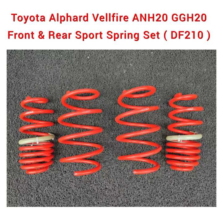 Toyota Alphard Vellfire ANH20 GGH25 TANABE Sport Spring Set