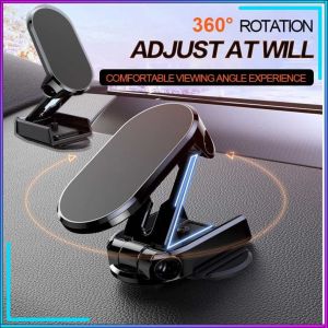COD AWELDAY Phone Holder Magnetic Foldable 360 Adjustable - AW-36 / holder hp di mobil iphone magnet super kuat putar 360 derajat tempel dasboard kaca kuat awet kokoh Atur sudut posisi dan tinggi dengan mudah terbaik paling top bagus tren viral