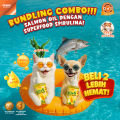 ELOPE  SOS minyak ikan salmon oil spirulina vitamin kulit bulu lebat anti rontok kucing anjing. 