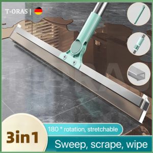 T-ORAS Scalable Cleaning Silicone Mop Window Bathroom Multifunctional Wiper Scraper Sweeper Broom Floor Household Tools
