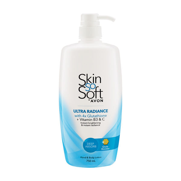 Avon Whitening Lotions Skin So Soft SSS Glutathione & SSS Kojic+