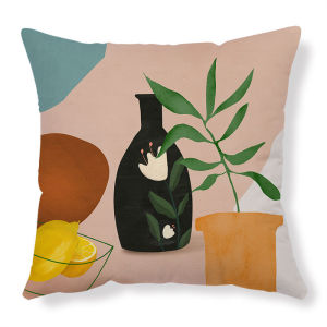 Sarung bantal sofa cover bantal motif boho Premium murah tebal abstrak lanscape skandinavia ARTIRUMA