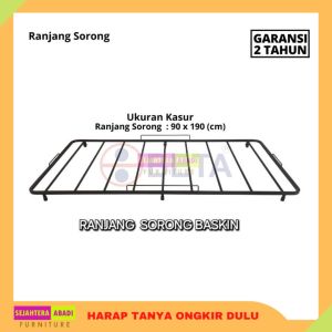 Betta Bunk bed & Trundle Ranjang Tingkat Besi Ranjang Susun Minimalis Beta Breslin ranjang sorong Beta Baskin ranjang besi ranjang dorong 3in1 ranjang besi non kasur beta Furniture