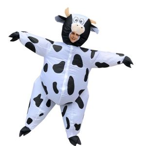 Cow Inflatable Monster Costume Scary Blow Up Cosplay Inflatable Costume For Adult Halloween  Christmas Party Festival Stage2026