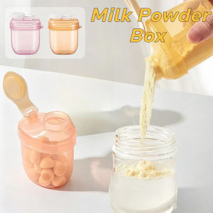 1pc Portable Formula Dispenser with Spill-Proof Lid Milk Storage Container Portable Container Food