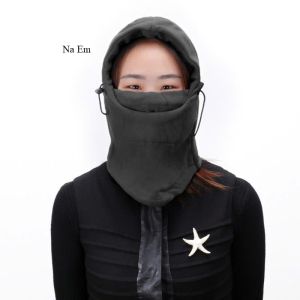 Khẩu Trang Trùm Đầu Giữ Ấm Đa Năng Chống Gió Lạnh Mùa Đông Dày Dặn Thời Trang Cho Nam Và Nữ Khi Đi Phượt Có Dây Rút