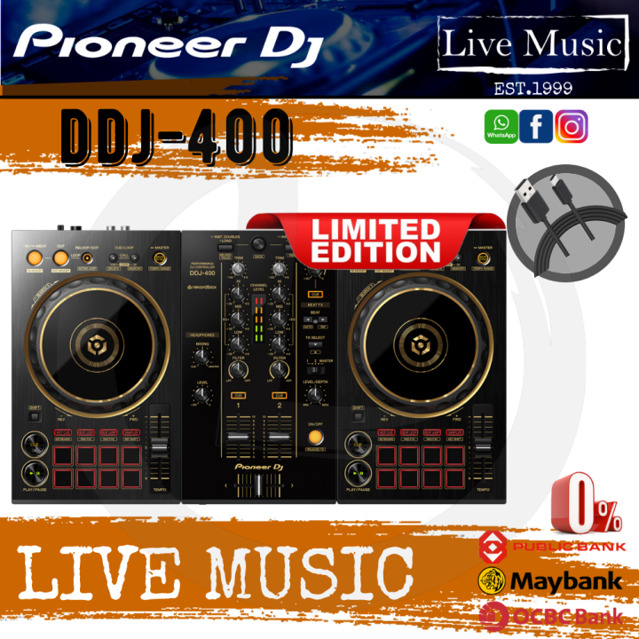 Pioneer rekordbox DJコントローラー DDJ-400 為し