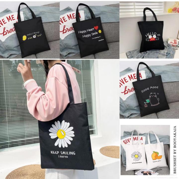 Black canvas tote discount bag with zipper