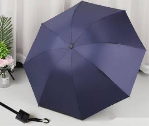Umbrella Automatic Foldable Compact UV Protection 2-Ways Auto 8 Ribs Windproof