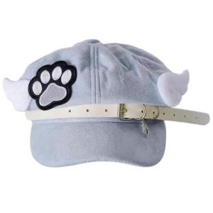 Cats Paws and Wing Decoration Hat Street Styles Beret Hat Temperament Trendy Hat Trendy Womens Accessories