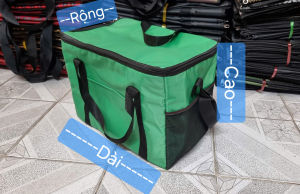 Túi giữ nhiệt giao hàng cho shiper 10L20L và 30L có dây đeo ngang tiện lợi túi dày dặn và chắc chắn (MAY THEO YÊU CẦU SL LỚN)