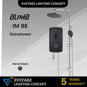 ALPHA IM9 i/E Rainshower DC Pump or Non Pump Instant Water Heater
