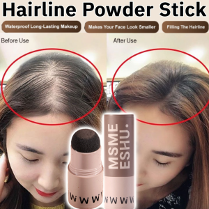 Waterproof Hairline Powder Stick Sweatproof One-Time Hair Dye Stick Scalp Concealer Natural Hair Roots Cover 防水防汗发际线粉棒