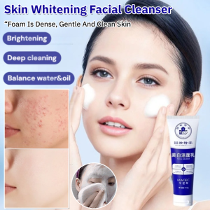 Skin Whitening Facial Cleanser Moisturizing Oil Control Deep Cleansing Shrinking Pores Gentle Foaming Cleanser 烟酰胺美白洁面乳