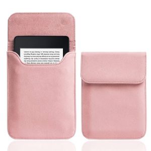 YESMILE 10/11/12th Generation e-Reader Sleeve 6.8 7 10.2 inch PU Leather Storage Bag High Quality Ultra  Carrying Case for Kindle Paperwhite/Colorsoft/Scribe