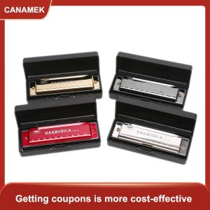 【CANAMEK】 10 Lỗ Harmonica Miệng Organ Câu Đố nhạc cụ mới bắt đầu giảng dạy