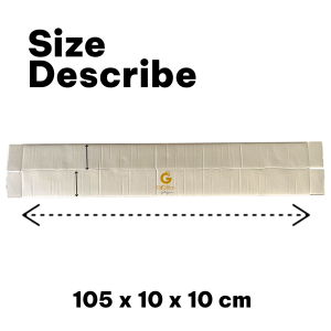กล่องไปรษณีย์ลูกฟูกทรงยาว 5 ชั้น พรีเมียม 105 x 10 x 10 cm สำหรับก้านไม้กอล์ฟของยาว Golfen Packaging