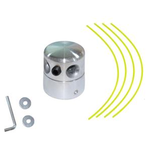 Heavy Duty 4String Grass Trimmer Replacement Head With Quick Install Design For Lawn Maintenance Durability