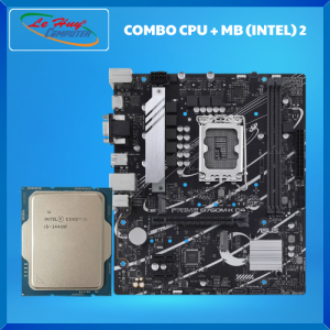 Combo CPU i5 14400 Tray/ 14400F Tray + MainBoard B760 (Intel) Hỗ Trợ Socket LGA 1700-Hàng Chính Hãng