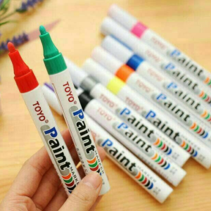BISA BAYAR DI TEMPAT ! 100% ASLI ! SPIDOL TOYO MARKER PAINT SPIDOL BAN TOYO PERMANEN ORIGINAL MURAH TERSEDIA WARNA GOLD HITAM PUTIH SILVER MERAH KUNING HIJAU BIRU