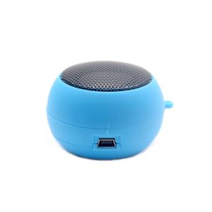 BLISSFUL Mobile Phone Portable Loudspeaker Wired for Phone PC Hamburger Speaker 3.5mm Jack Sound Box Amplifier