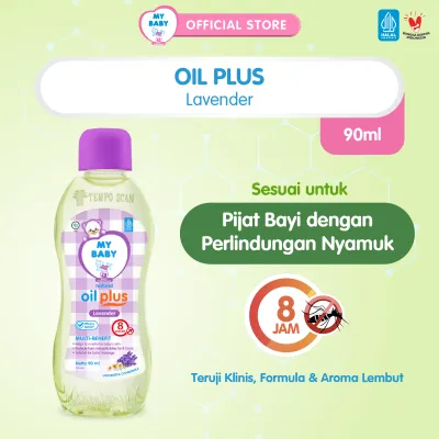 MY BABY Oil Plus Lavender 90 mL - Exp: 06.2027