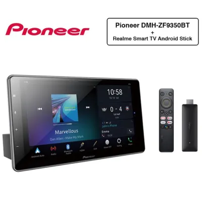 PROMO 10.10 SALE Pioneer DMH ZF9350BT HU 1Din 9 Inch Hi Res Apple Car Play Android Auto - Head Unit Only