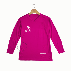 Baju Olahraga Atasan Wanita Lengan Panjang Kaos Jersey Dry Fit Running Zumba Lari Yoga Senam Fitness Volly Futsal Sport dll..