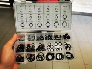 Bộ Vòng Đệm Cao Su 18 Size Gioăng Cao Su 225P C O-Ring Thay Thế Thiết Bị Máy Móc ống nước vòi nước chịu nén là làm chặt tiết bị máy