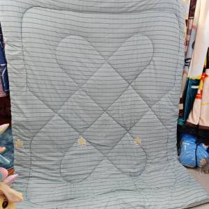 ผ้าห่ม ผ้านวมใยไหม ขนาด 7 ฟุต ลายน่ารัก มีกระเป๋าแถมให้ สินค้าพร้อมส่ง