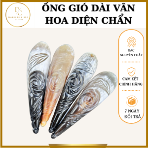 Ống Cạo Gió Khắc Hoa Dài Diện Chẩn