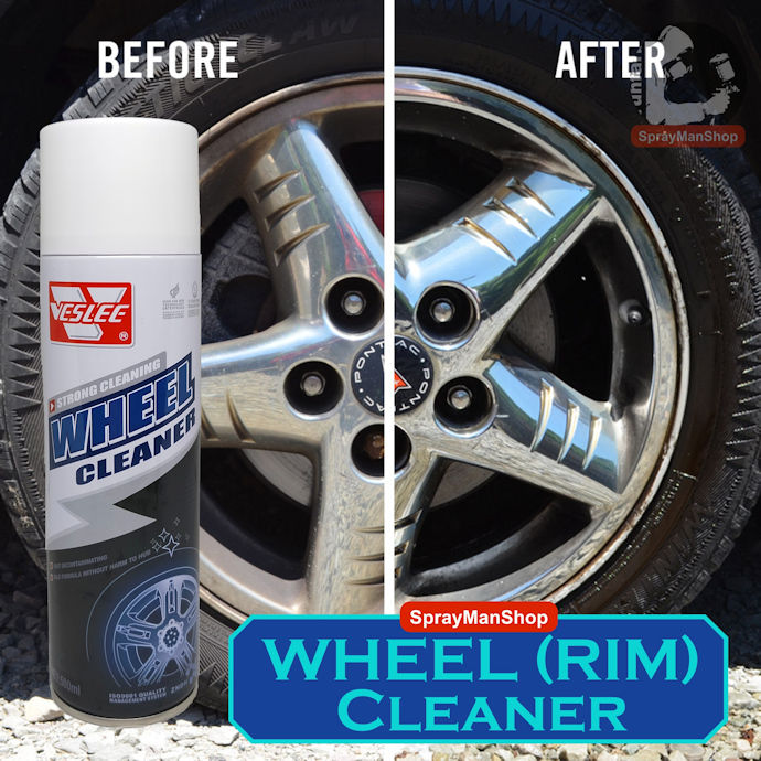 Rim Cleaner Veslee Wheel Cleaner Aerosol Spray 500ml | Lazada