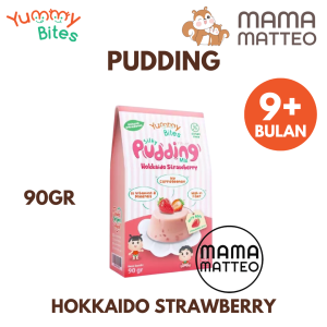 YUMMY BITES Pudding 90gr / Puding Cemilan MPASI Bayi Anak Chocolate Strawberry YummyBites BANDUNG