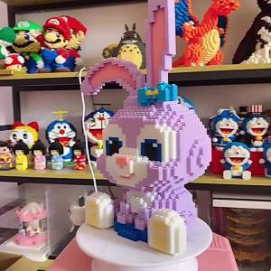 Star Deluling Na Beier Compatible with  Building Blocks Childrens Educational Three-Dimensional Puzzle Toys Birthday Gift for Girls