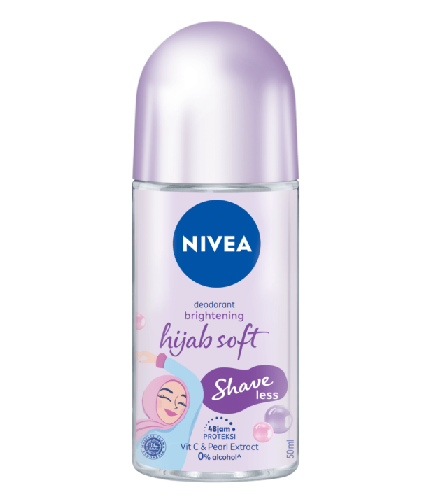 NIVEA DEODORANT HIJAB SOFT SHAVE LESS 50 ML
