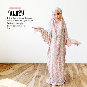Mukena Terusan Anak Series Hana Umur 7 sd 15 Tahun Bahan Rayon Viscose Premium -Bisa COD