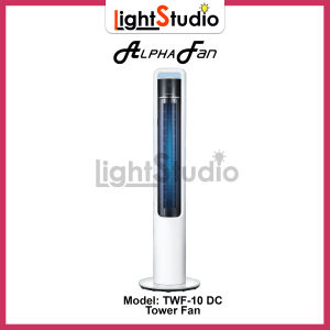 Alpha Breez DC Motor Premium Tower Fan TWF10-DC 12 Speed Silent & Powerful with Remote Control